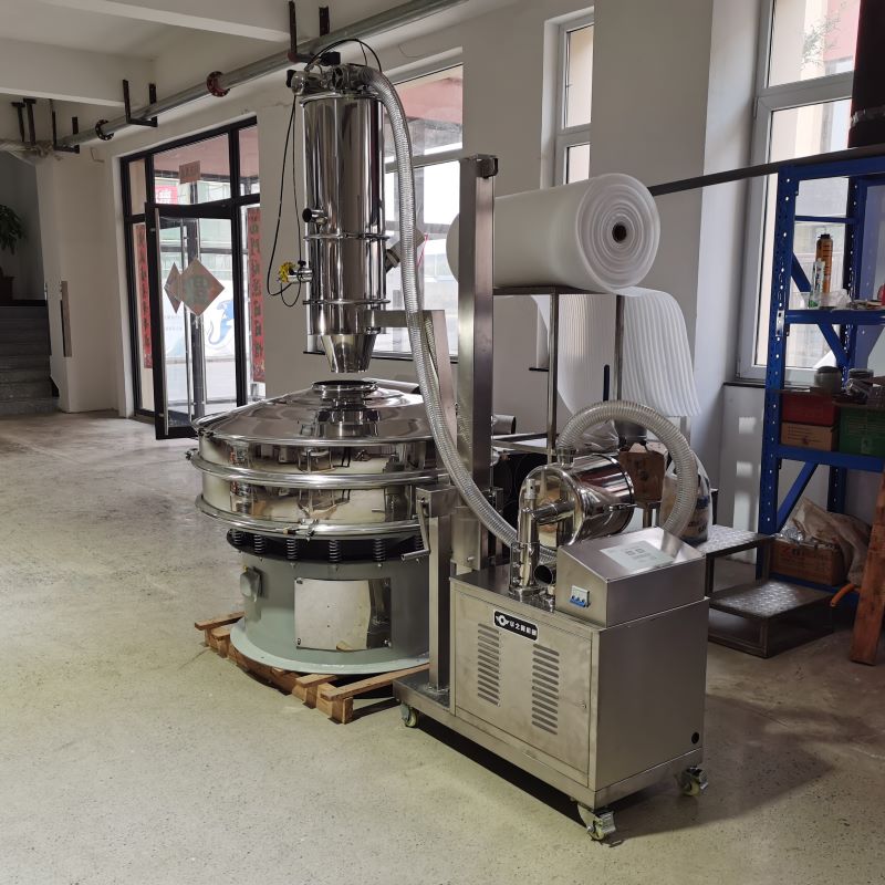 Stainless steel vacuum powder suction machine
