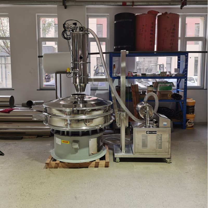 Mobile vacuum feeder