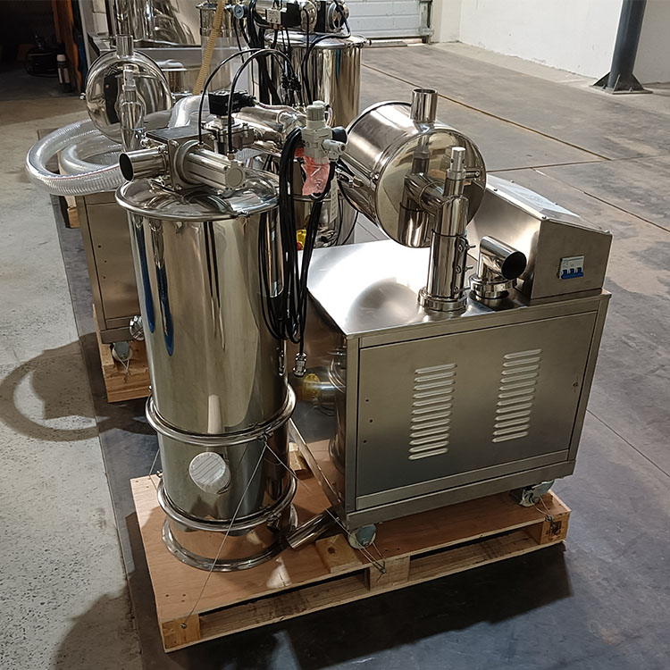 Stainless steel vacuum powder suction machine