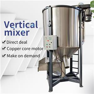 Today, let me introduce how to operate a vertical mixer