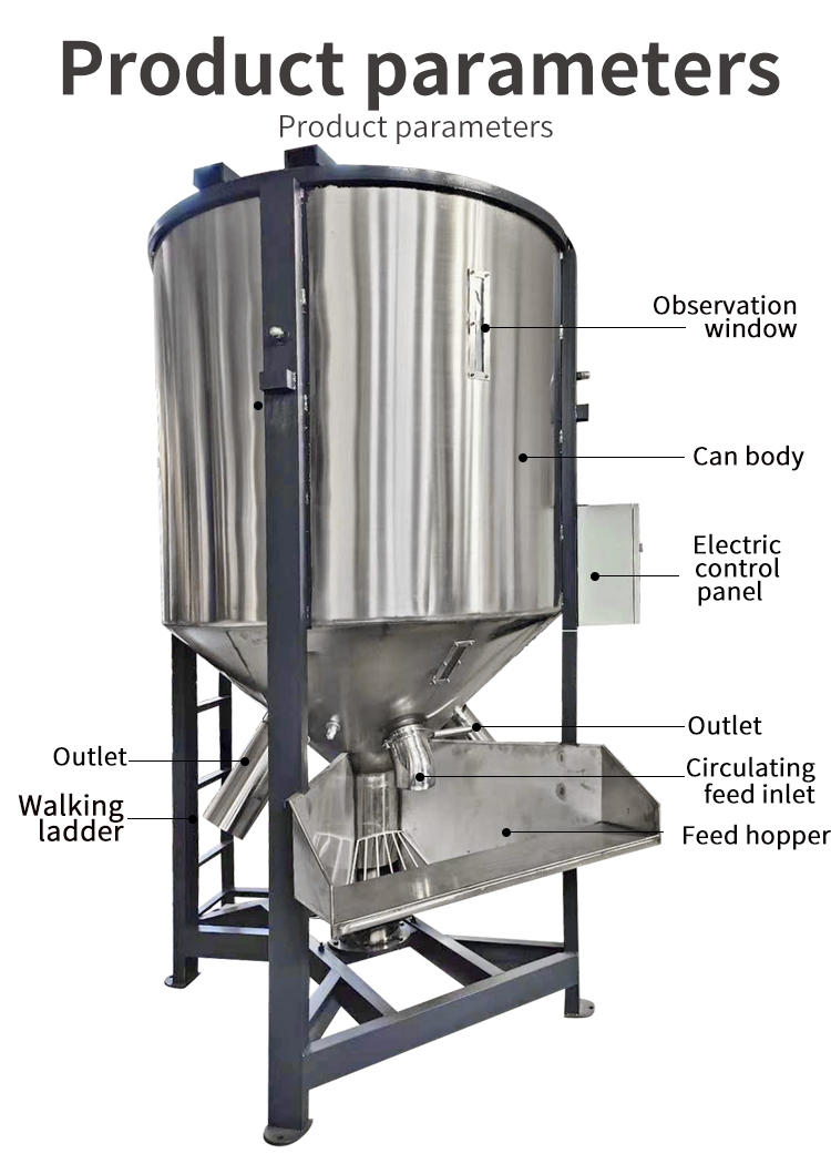 Stainless steel mixer