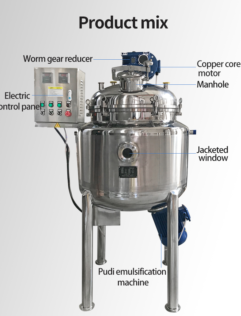 Stainless steel high-pressure reactor