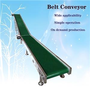 Today we will introduce the types of belt conveyors