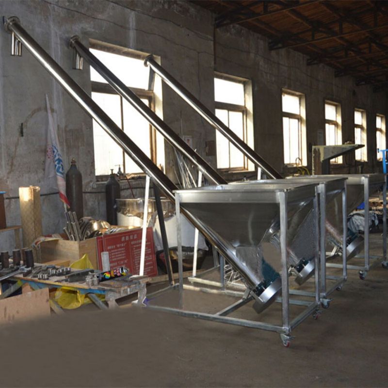 Stainless steel feeding machine