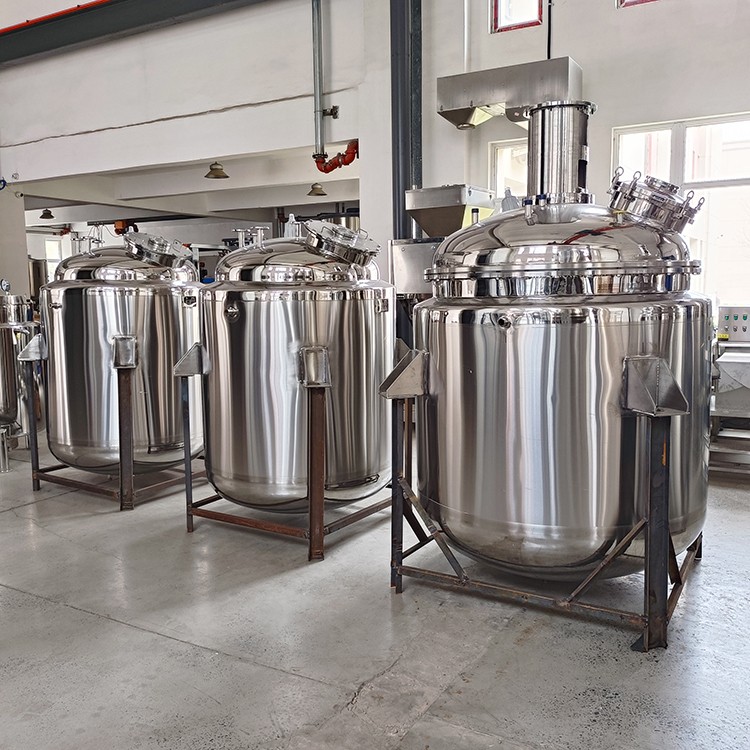 High speed dispersion mixing tank