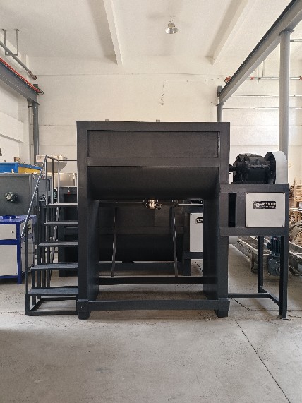 Chemical dry powder mixer