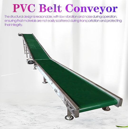 PVC belt conveyor