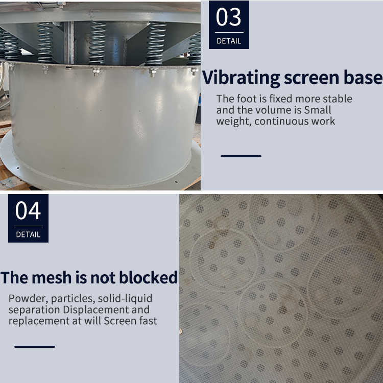 Circular vibrating screen Circular vibrating screen