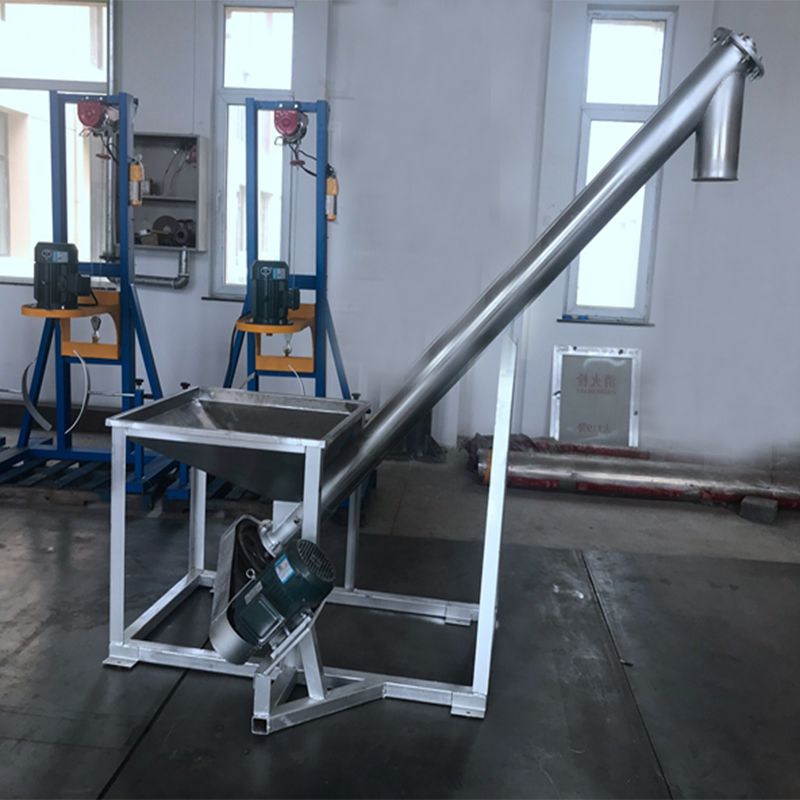 Inclined feeding machine