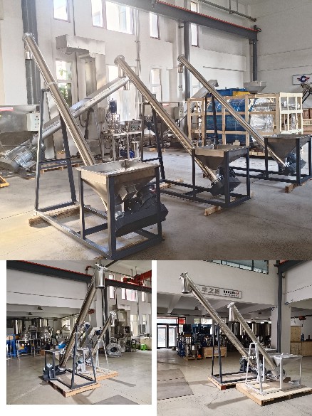 Inclined feeding machine