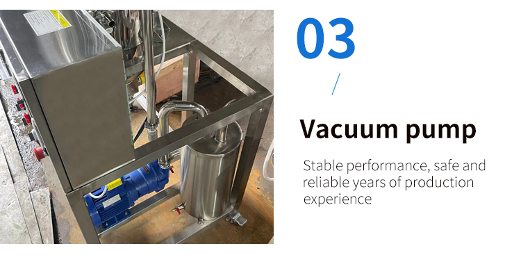 Dual speed dispersion mixing kettle Dual speed dispersion mixing kettle