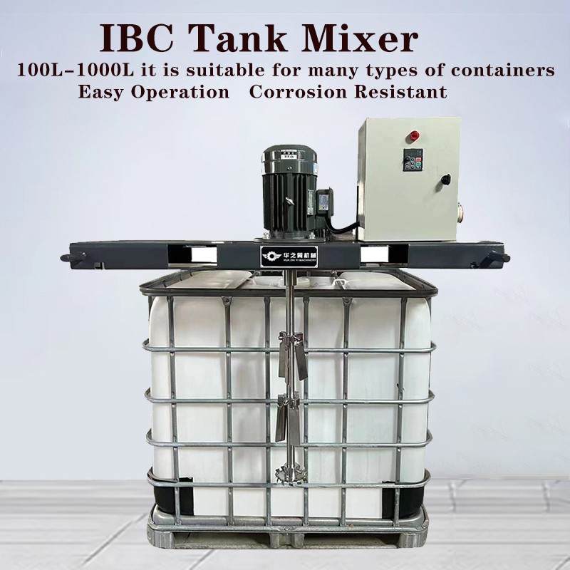 Hydraulic lifting mixer