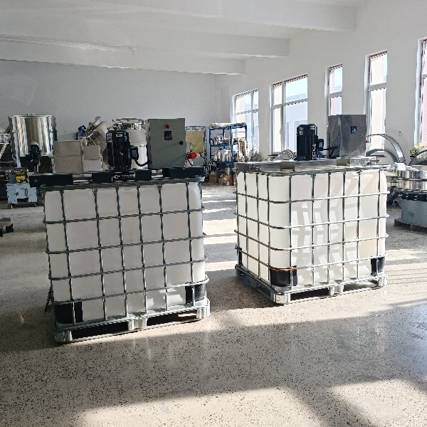 Stainless steel IBC mixer