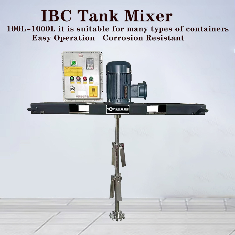 Lift type IBC mixer