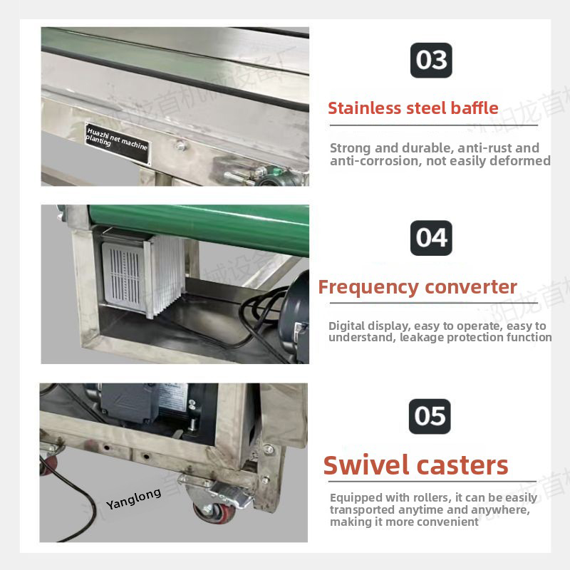 Parallel conveyor belt