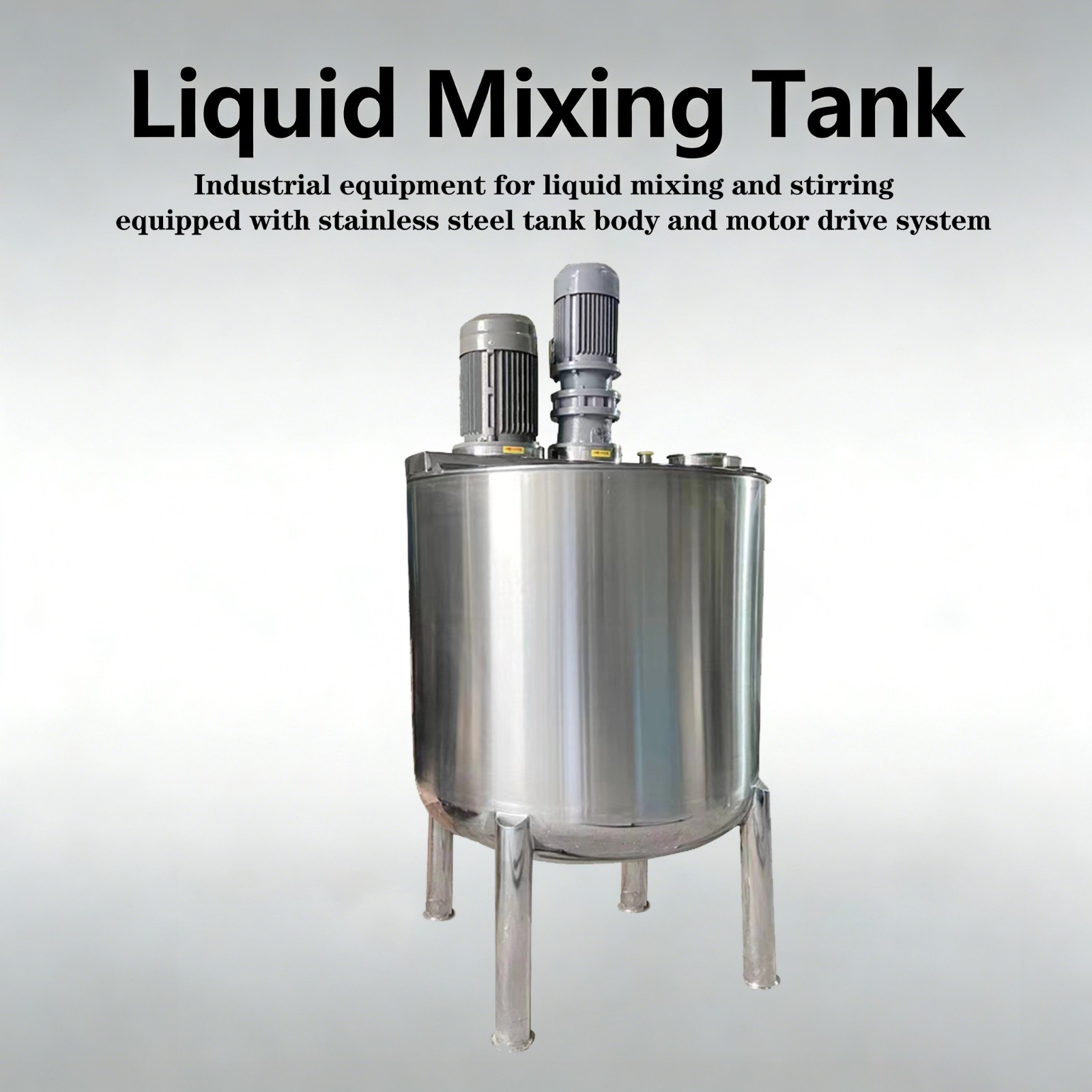Stainless steel mixing tank