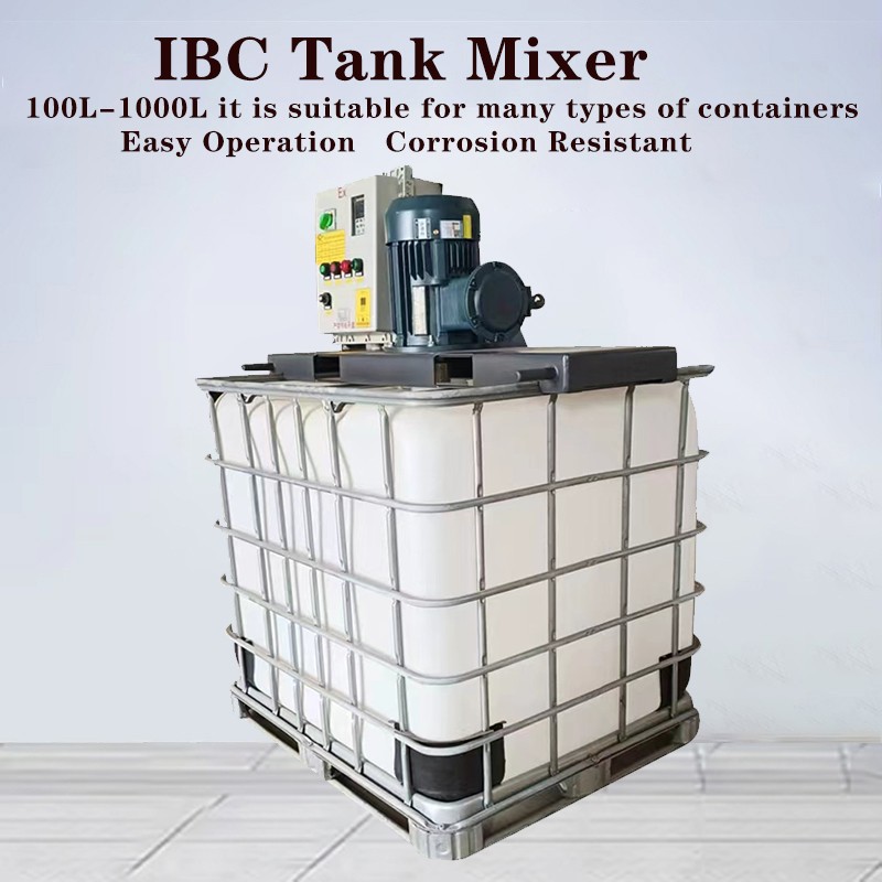 Stainless steel IBC mixer
