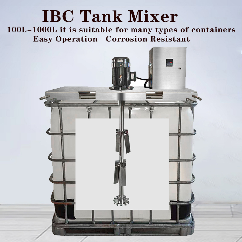 Ton bucket mixer
