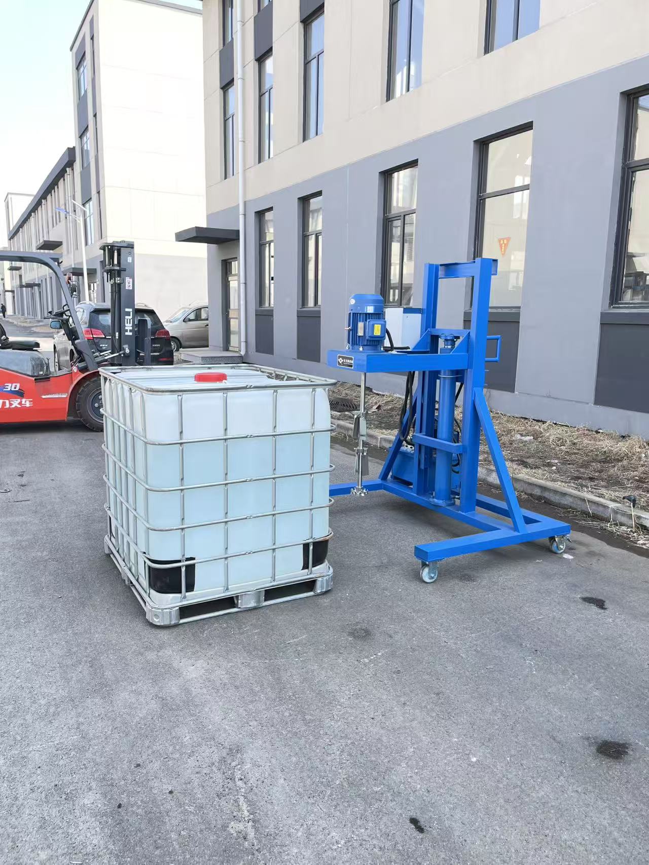 Electric stainless steel mixer