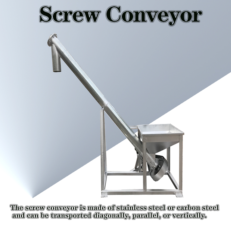 Stainless steel screw conveyor