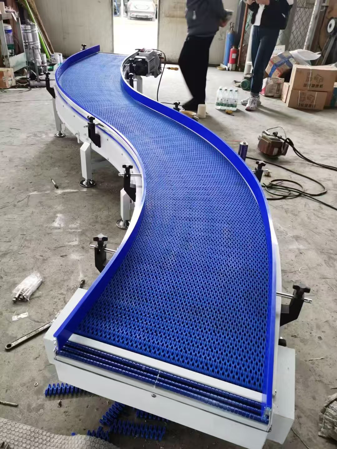 Plastic Chain Plate Conveyor