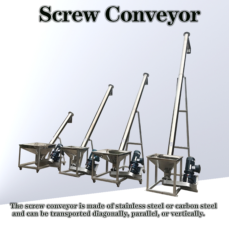 Today, let me introduce the production process of screw conveyor