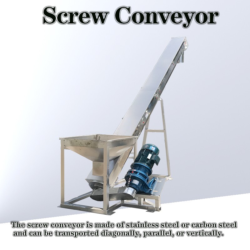 Circular tube screw conveyor Circular tube screw conveyor