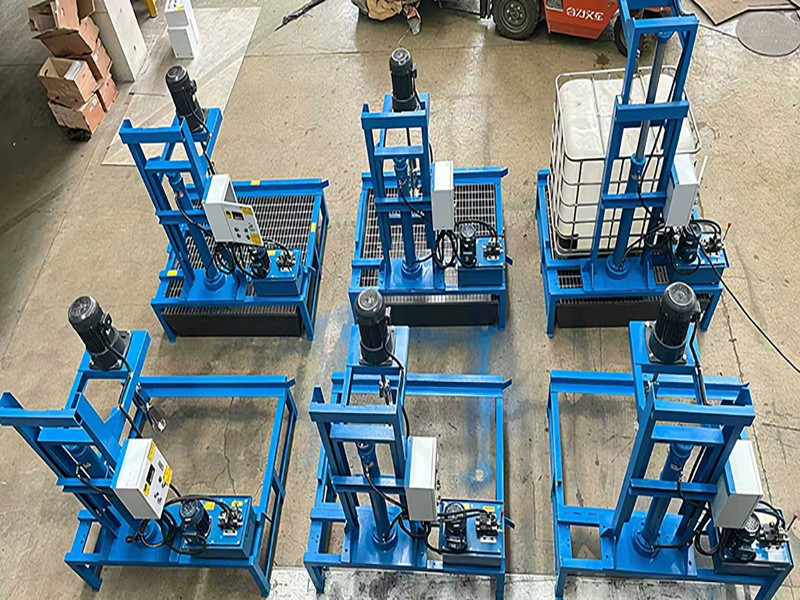 Stainless steel lifting mixer