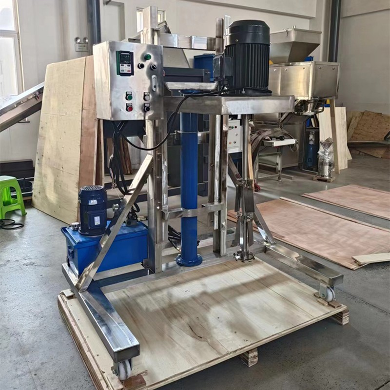 Stainless steel lifting mixer
