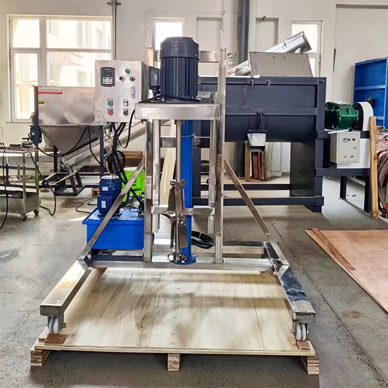 Stainless steel lifting mixer