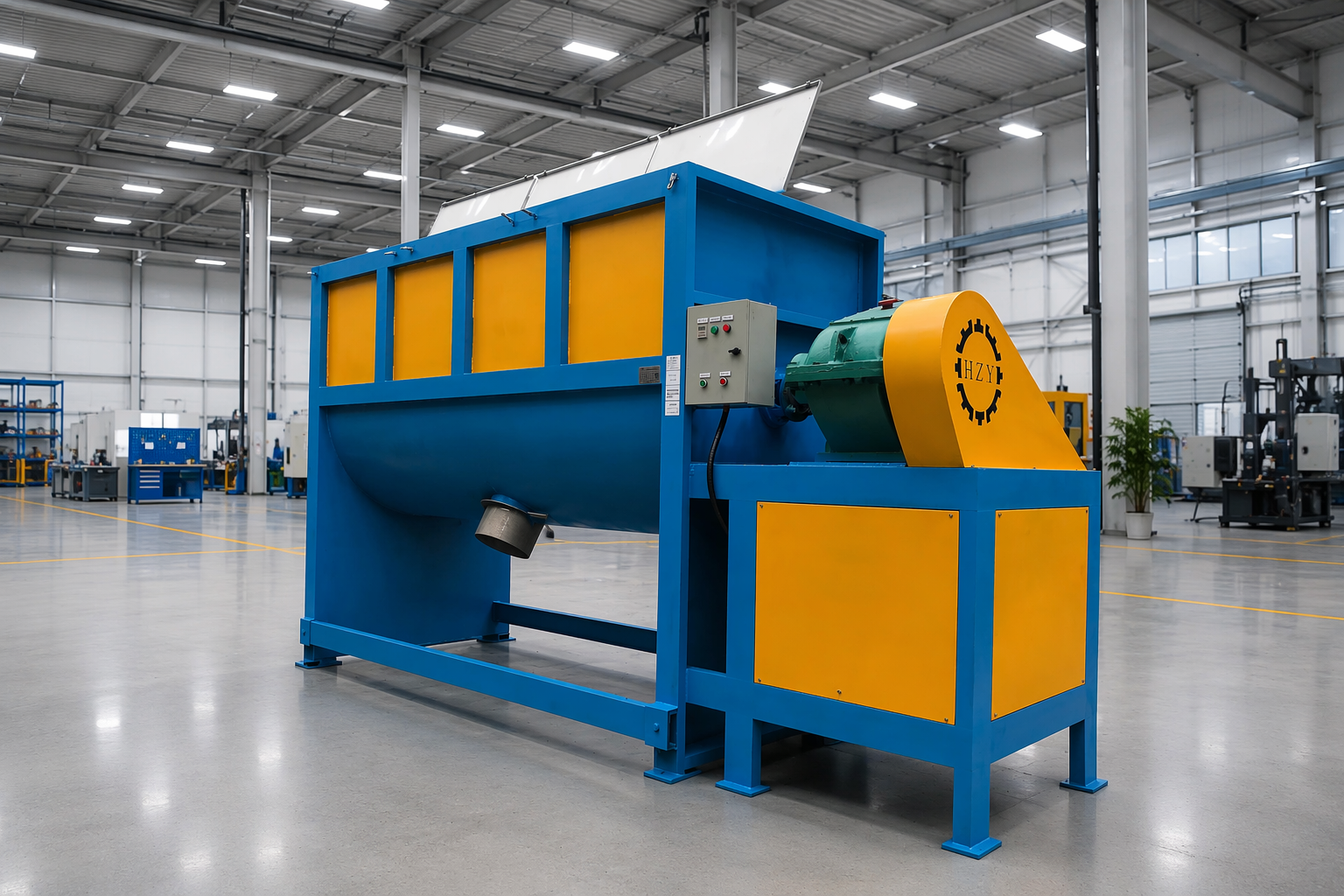 Efficient stainless steel mixer