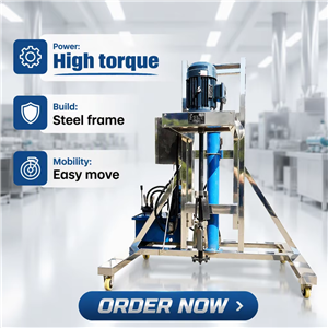 Today we will talk about the mobile lifting IBC mixer