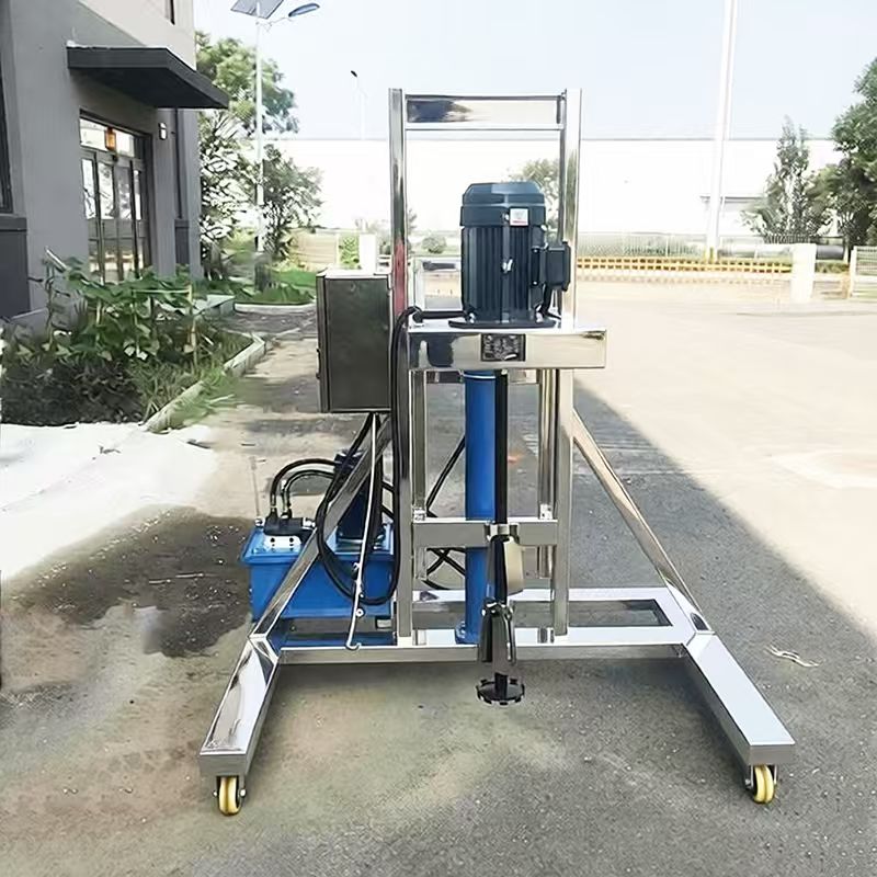 Stainless steel lifting mixer