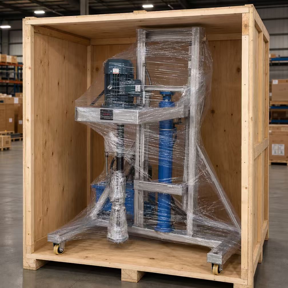 IBC lifting mixer