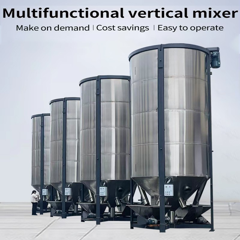 Stainless steel vertical mixer