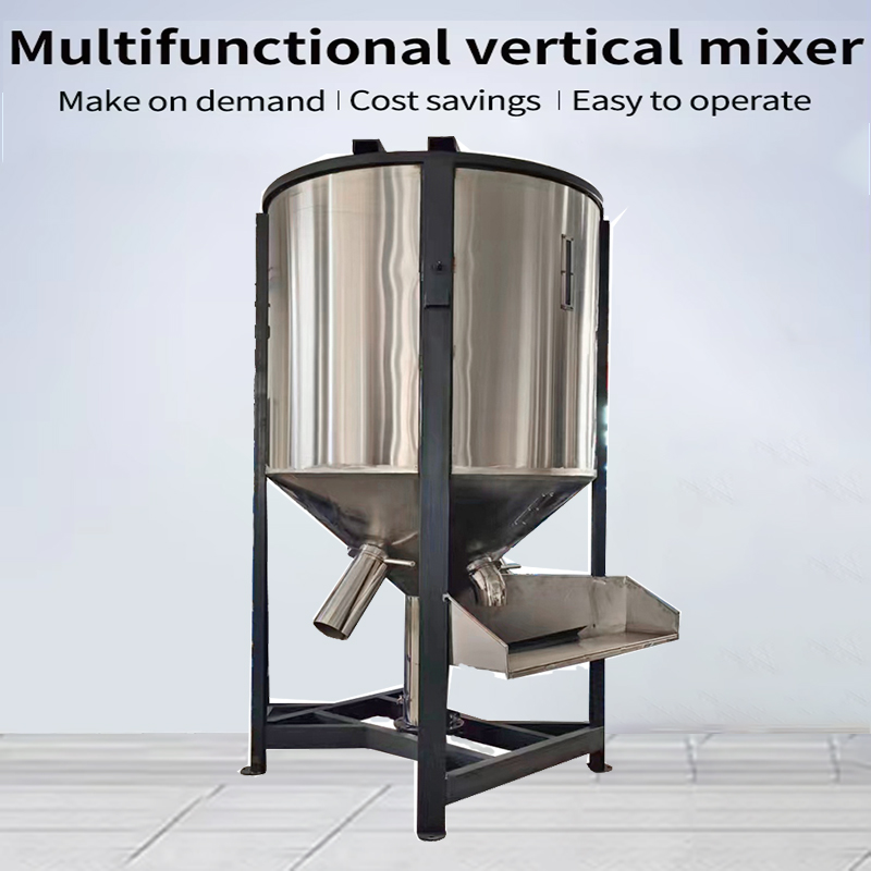 Plastic granule mixer