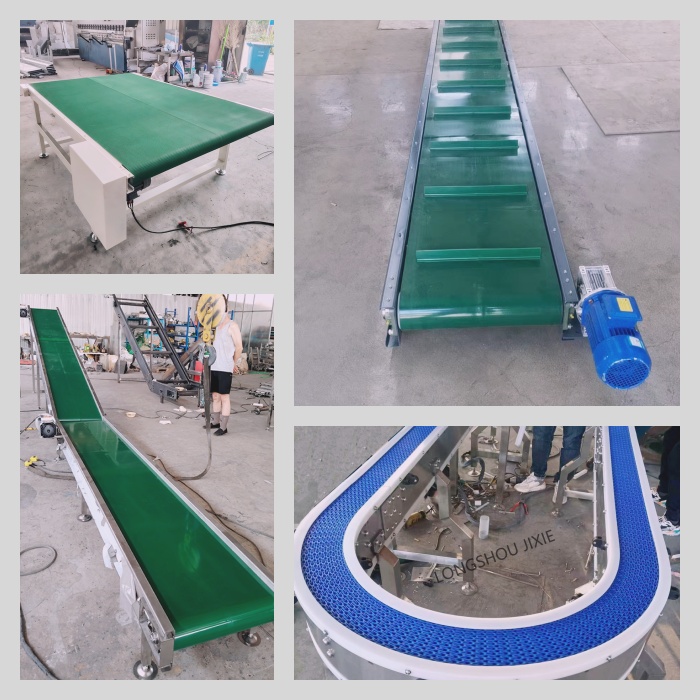 Anti slip climbing conveyor