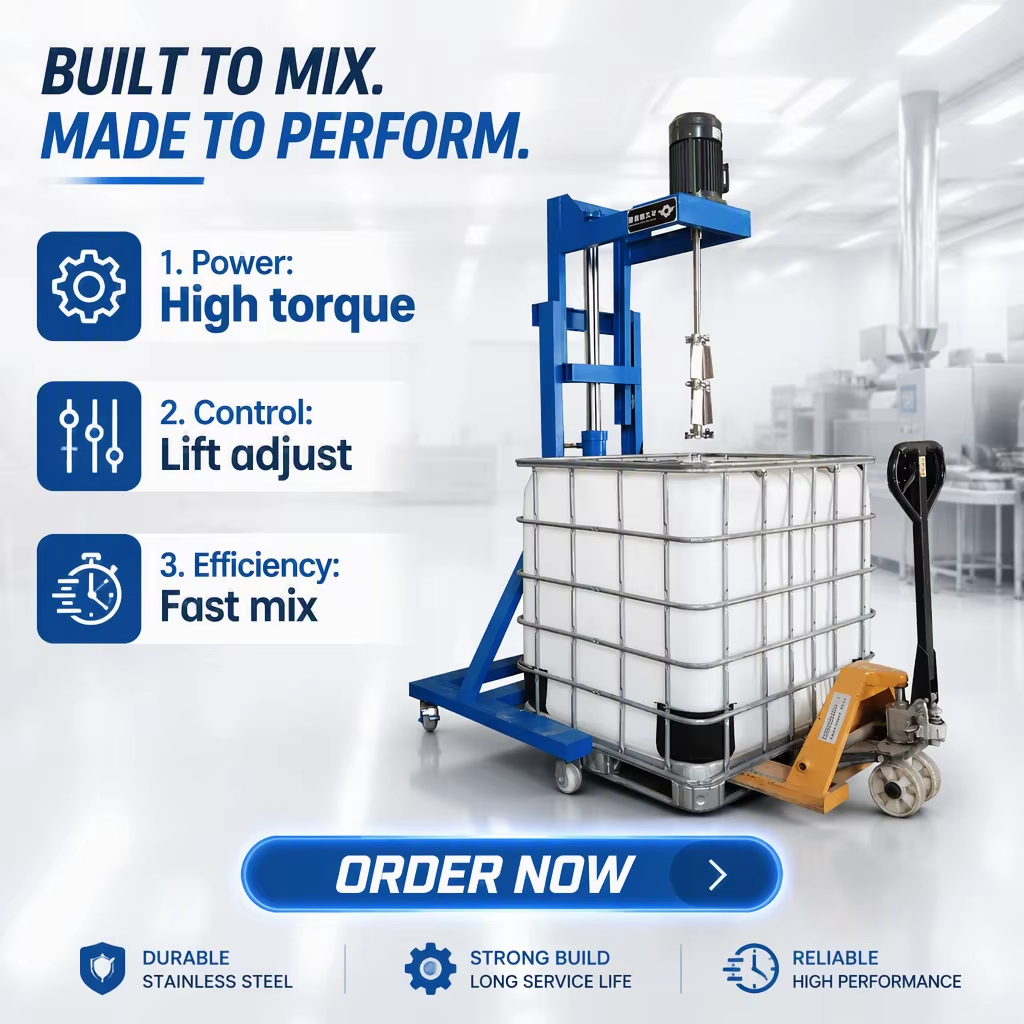 Mobile liquid mixer