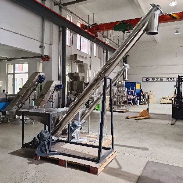 Pipe spiral conveyor