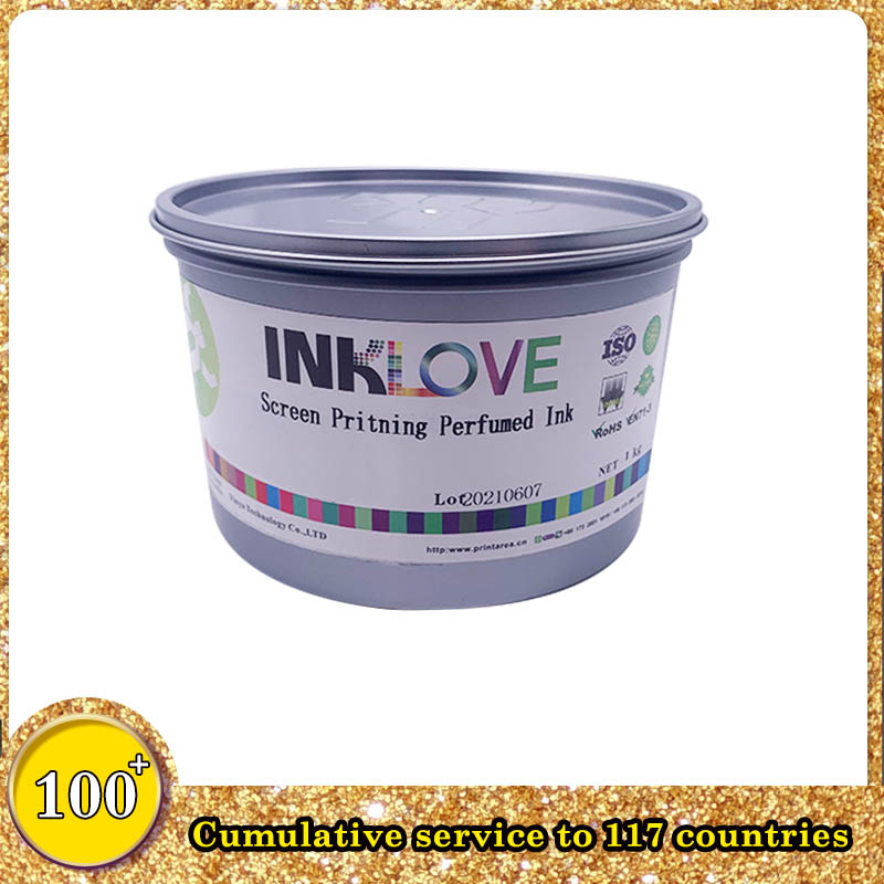 Inklove Screen Printing Perfume Ink for Thanksgiving Card