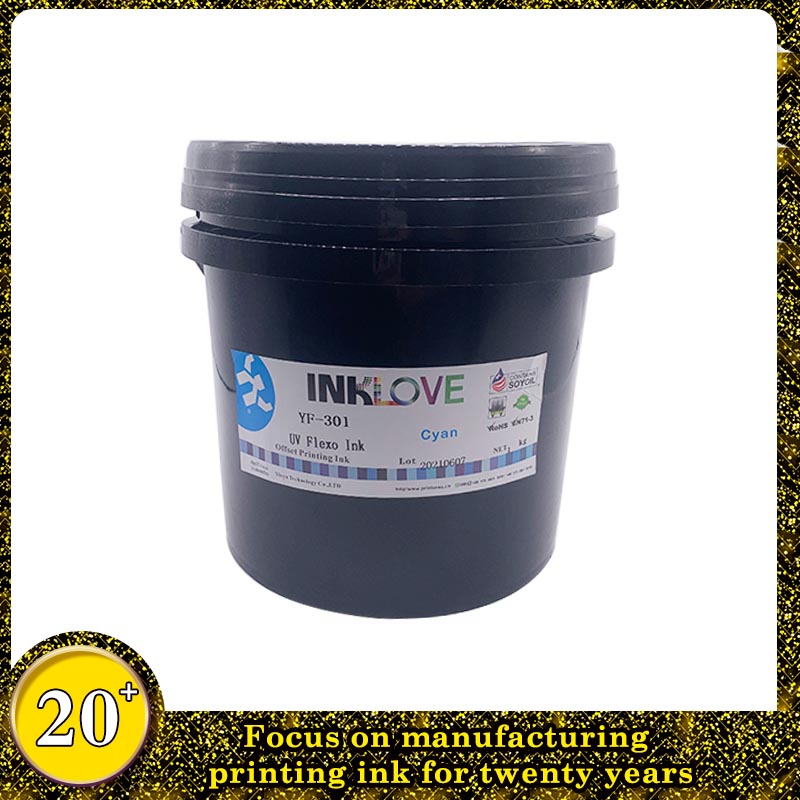 High Density UV Flexo Ink For Sticker Label Printing