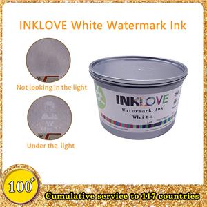 Tinta de marca de agua de impresión en offset