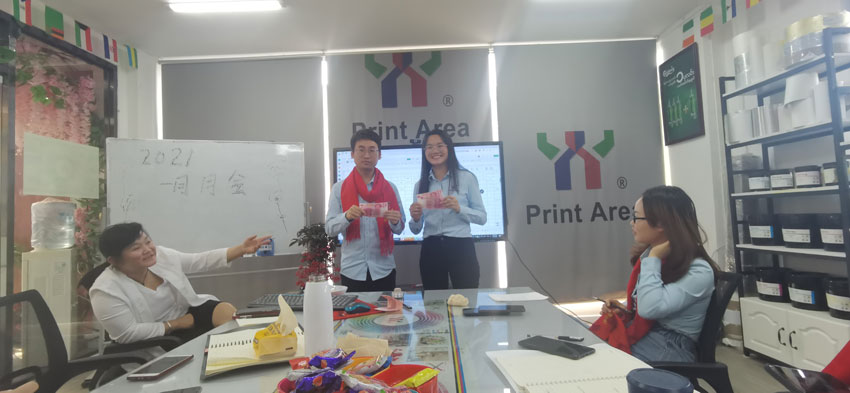 Print Area Monthly Meeting