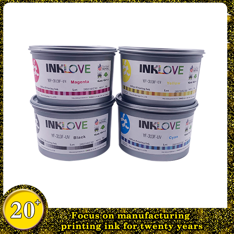 Inklove UV Ofset Baskı Mürekkebi