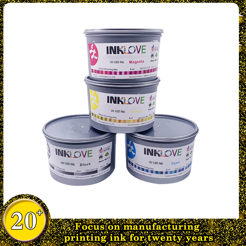 UV Offset Led Ink Spot Color