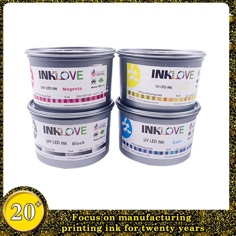 UV Offset Led Ink Spot Color