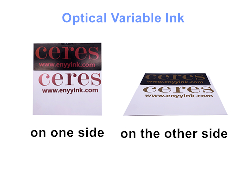 Optical Variable Ink