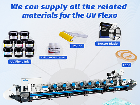 Related Materials for the UV Flexo Machine