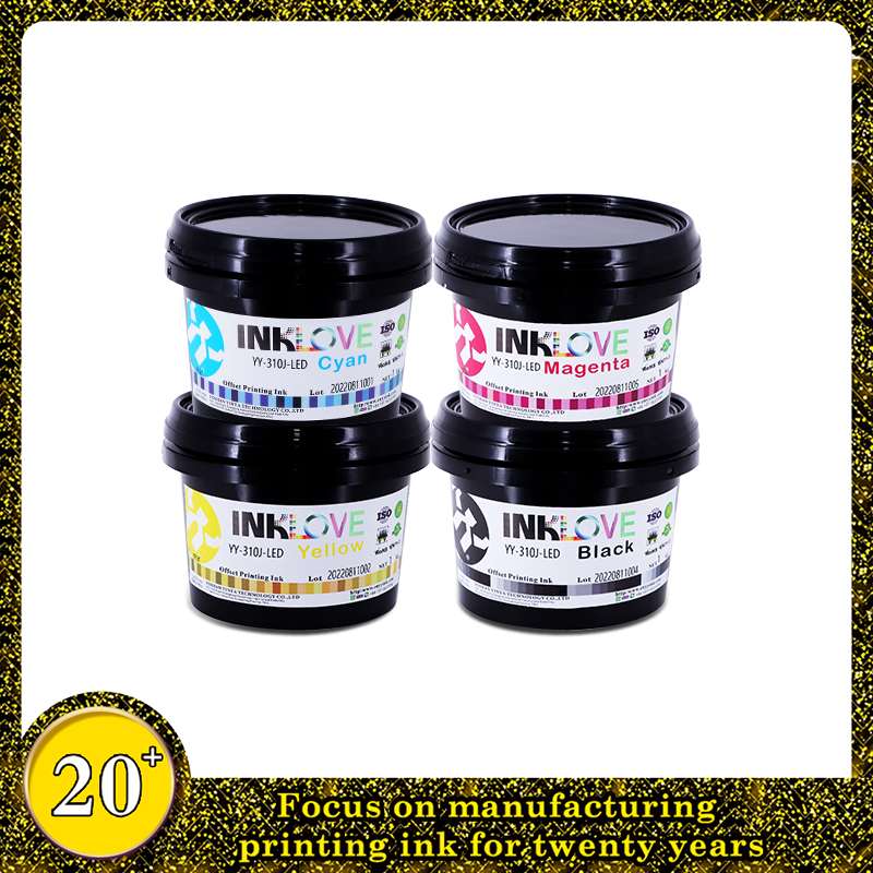 Tinta de Impressão Offset Inklove 310J-LED