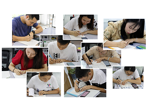 Baskı Alanı İlk Sert Kalem Kaligrafi Yarışması